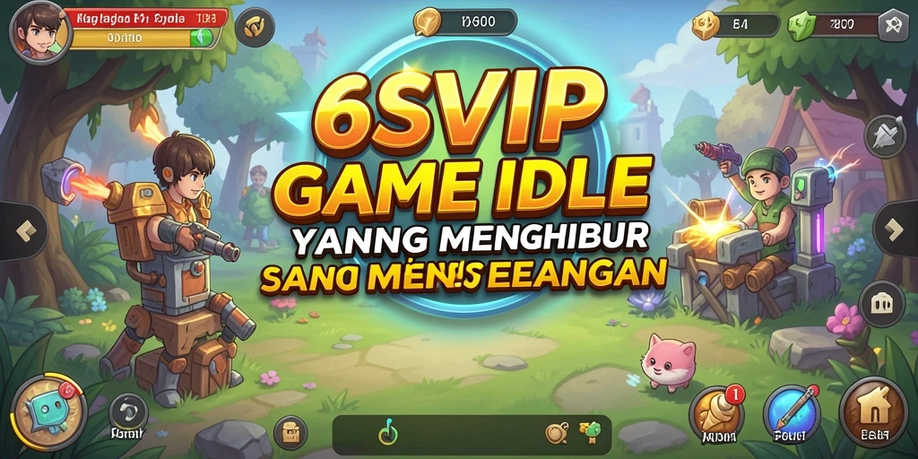 Tampilan gameplay menarik dari 6SVIP dalam mode Idle.
