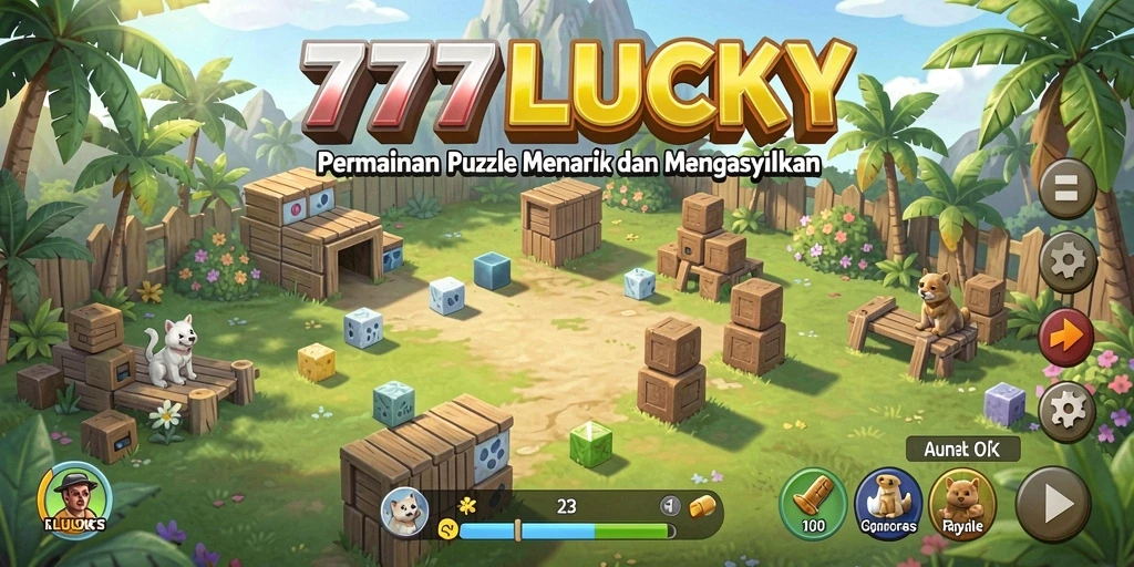 Tampilan gameplay <strong>777LUCKY</strong> yang seru dan menantang.