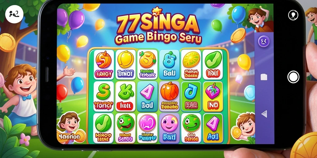 Screenshot gameplay Bingo yang seru dan mengasyikkan di 77SINGA.