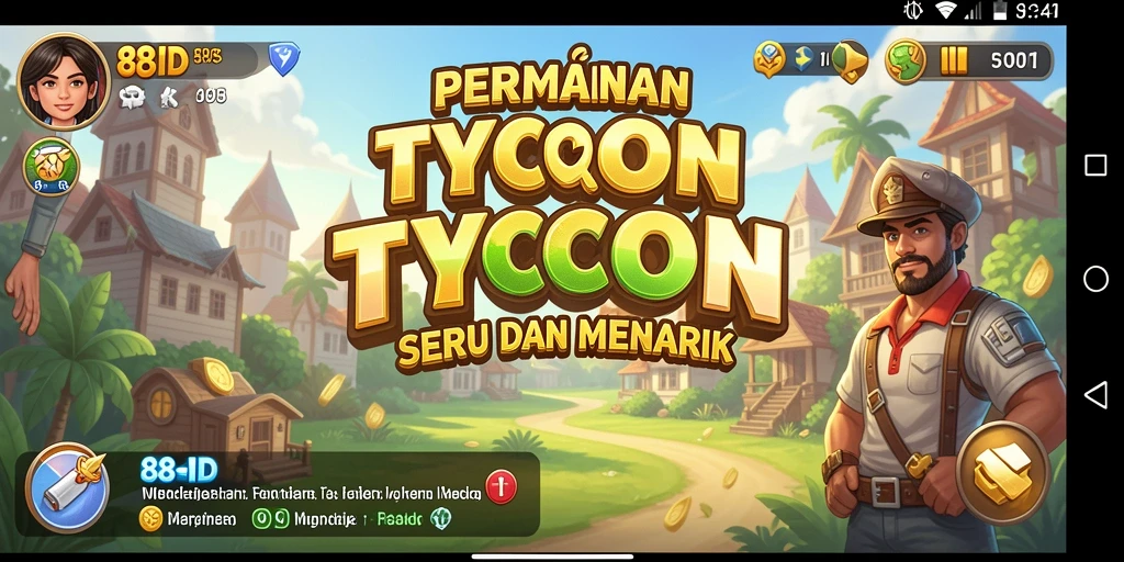 Tampilan gameplay <strong>88ID</strong> yang seru dan menantang dalam membangun bisnis.