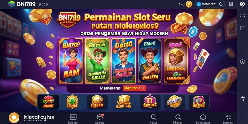 Screenshotgame BNI789 menunjukkan tampilan mesin slot yang menarik.