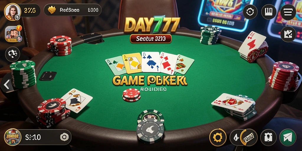 Tangkapan layar permainan Poker yang menarik di DAY777.