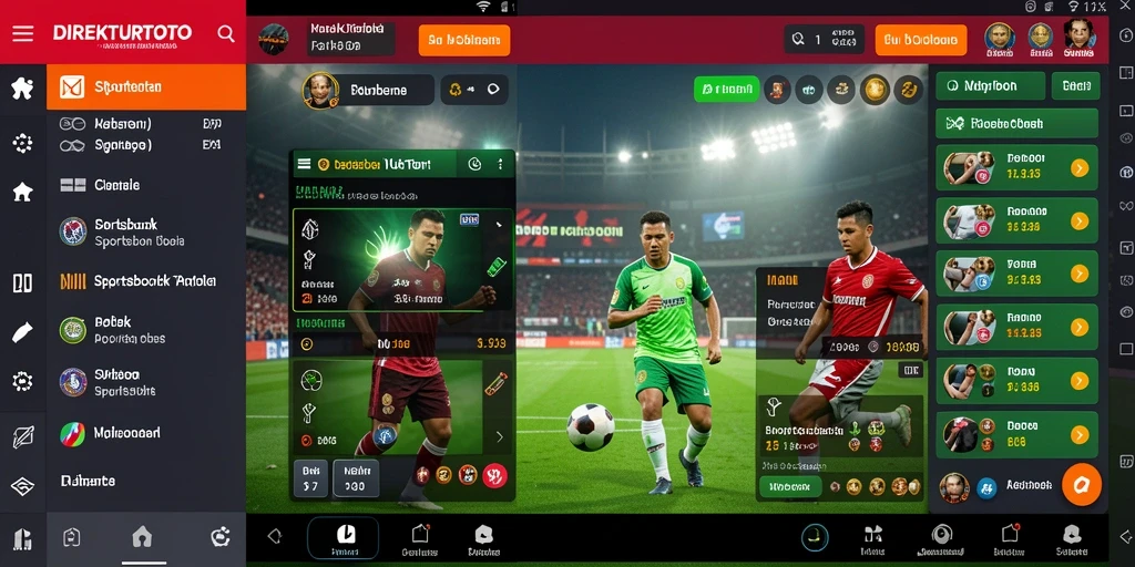 Tampilan gameplay yang menarik dan interaktif di DIREKTURTOTO.