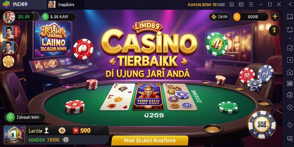 Gameplay Live Casino yang menarik dan interaktif di IND89.
