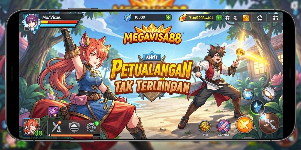 Tampilan menarik dari gameplay MEGAVISA88 yang penuh aksi.