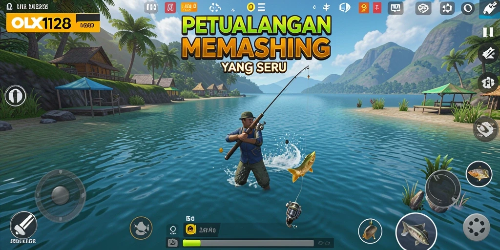 Tangkapan ikan yang luar biasa di OLX128 saat bermain.