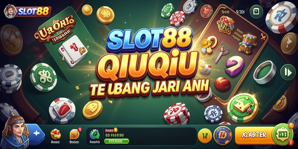 Screenshot gameplay SLOT88 menampilkan aksi QiuQiu yang seru.