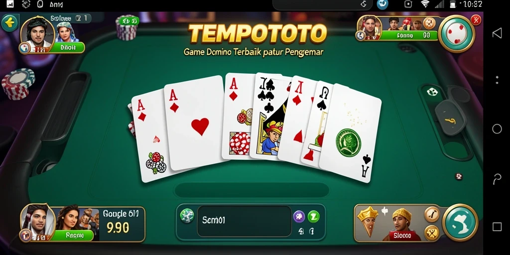 Tampilan gameplay TEMPOTOTO yang menarik dan interaktif.