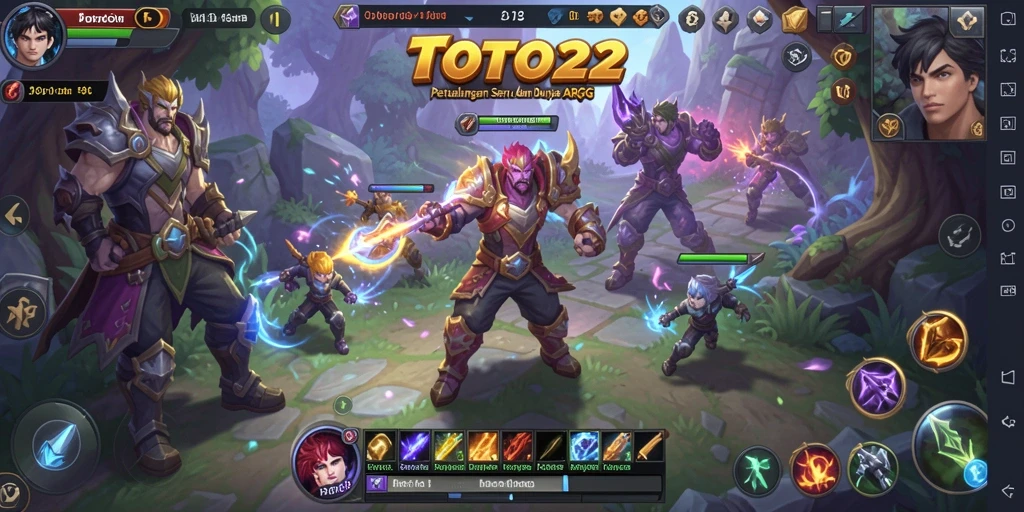 Tampilan gameplay ARPG TOTO22 yang memukau dan menantang.