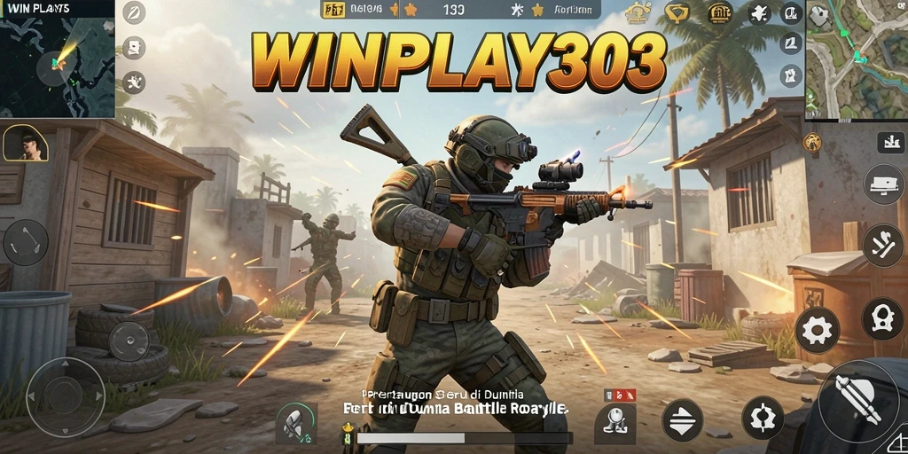 Gameplay seru dari WINPLAY303 dalam aksi Battle Royale.