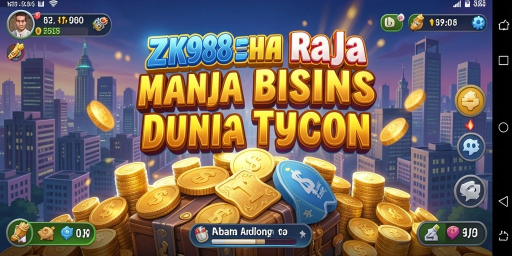 Screenshot ZK988 menampilkan aksi gameplay Tycoon yang seru.